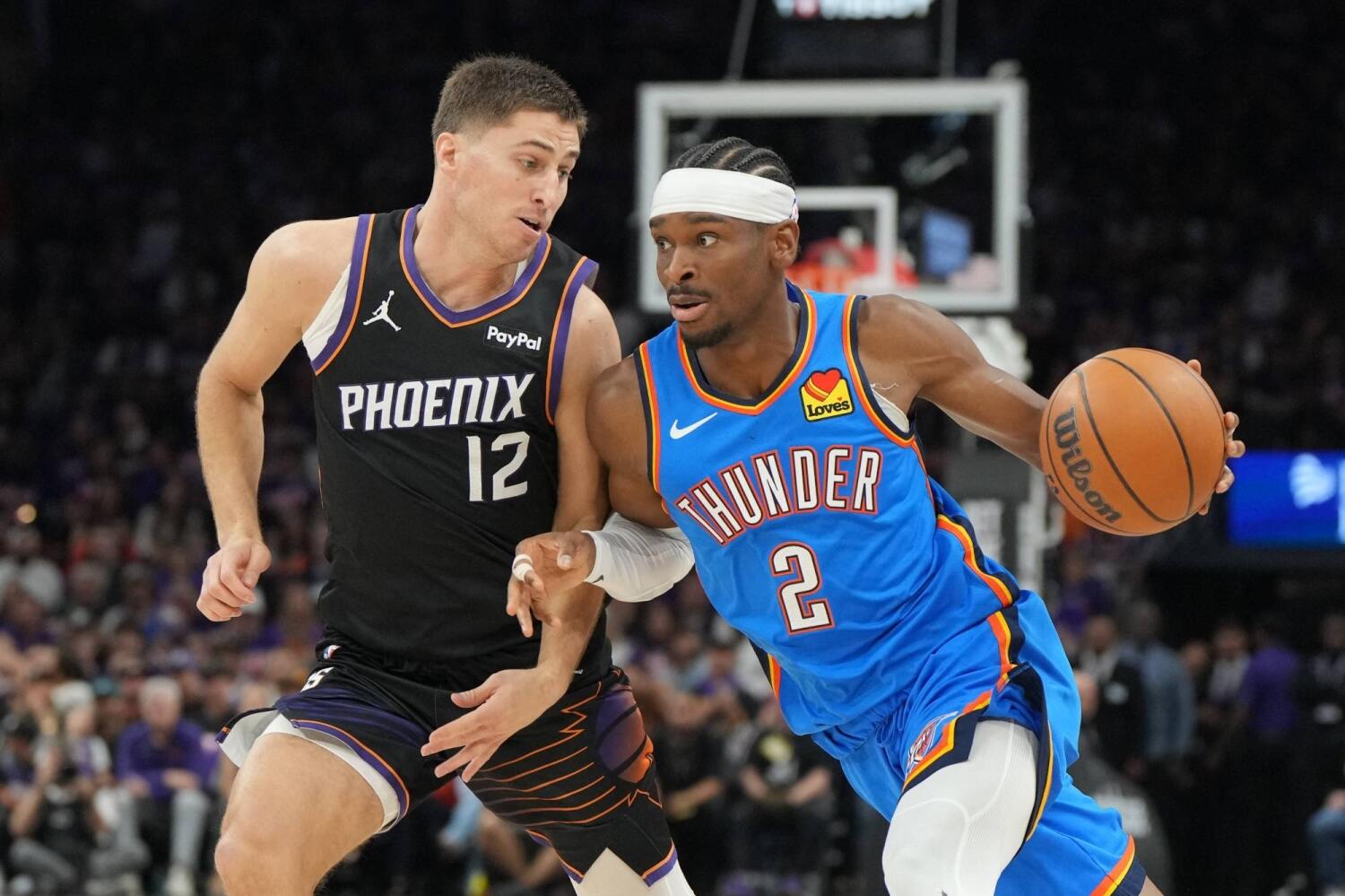 Thunder Kalahkan Suns, Raih Keunggulan 3-0 di Seri Pertama