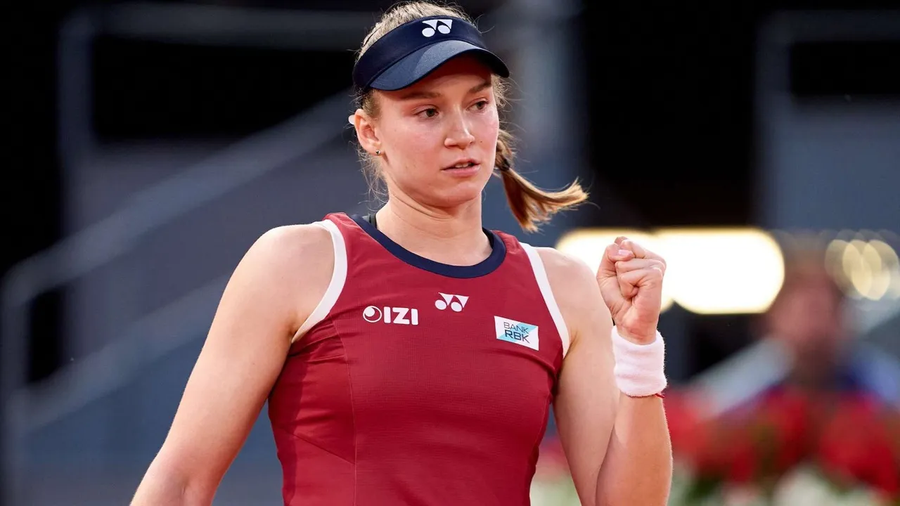 Elena Rybakina Susah Payah Bendung Langkah Zheng Qinwen Di Madrid