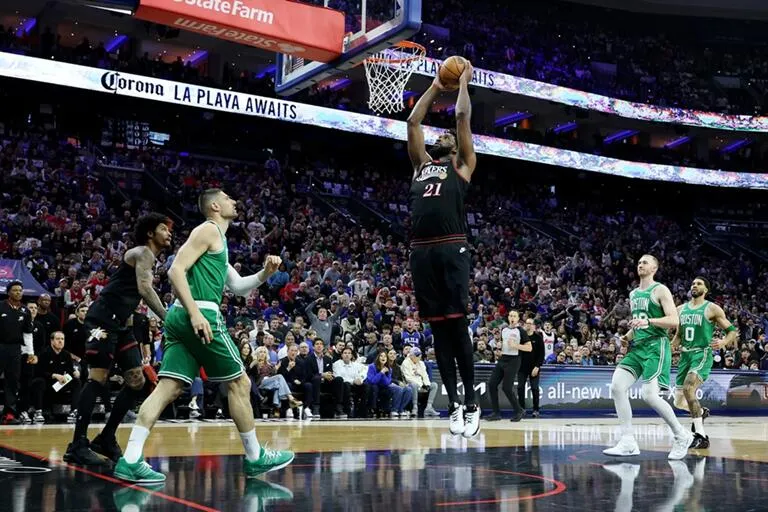 Embiid Kembali, 76ers Tetap Tumbang oleh Celtics - sumber: (mainbasket)