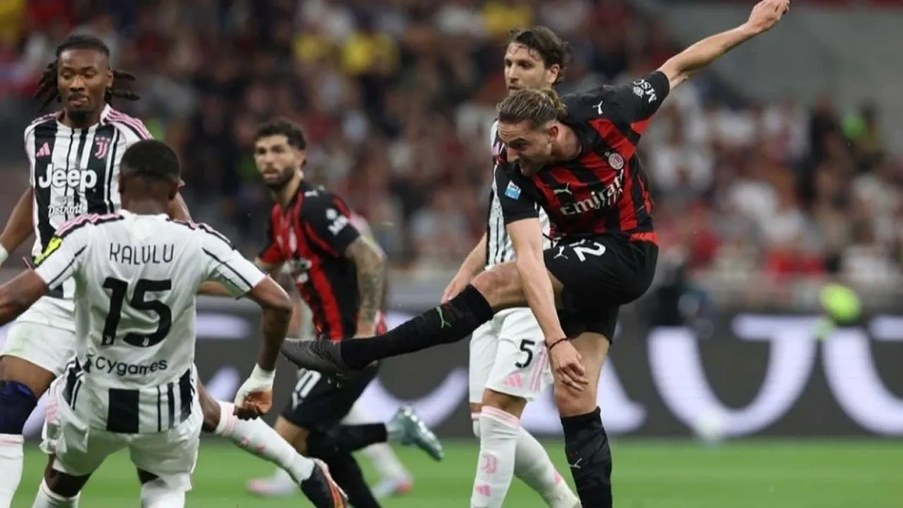 AC Milan vs Juventus Catatkan Statistik yang Cukup Unik Bagi Kedua Tim