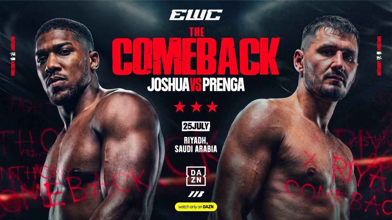 Anthony Joshua Hadapi Kristian Prenga dalam Comeback pada 25 Juli di Riyadh
