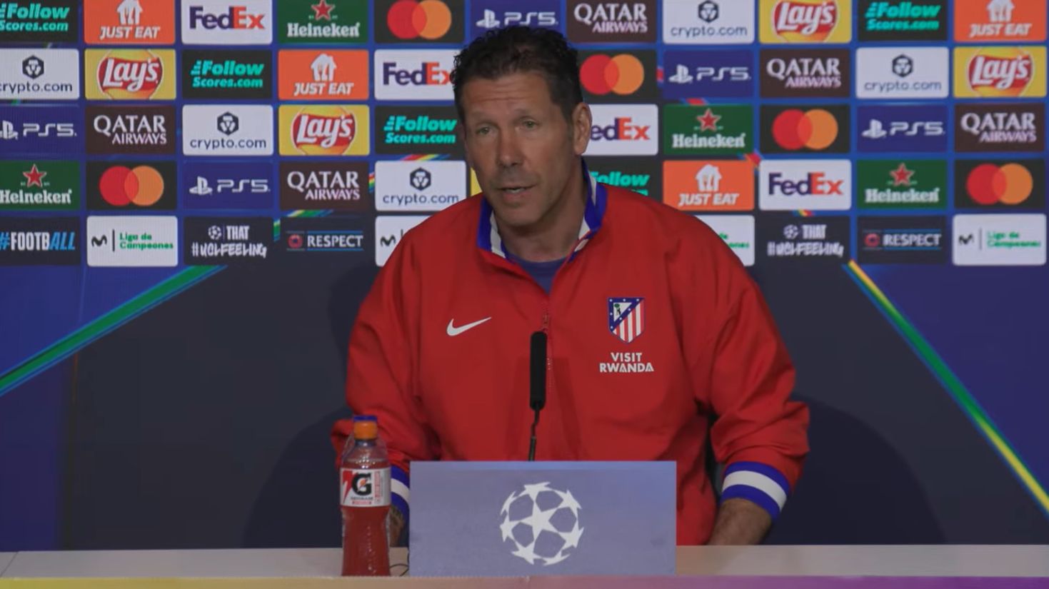 Diego Simeone: “Tanggung Jawab, Bukan Tekanan” Jelang Laga