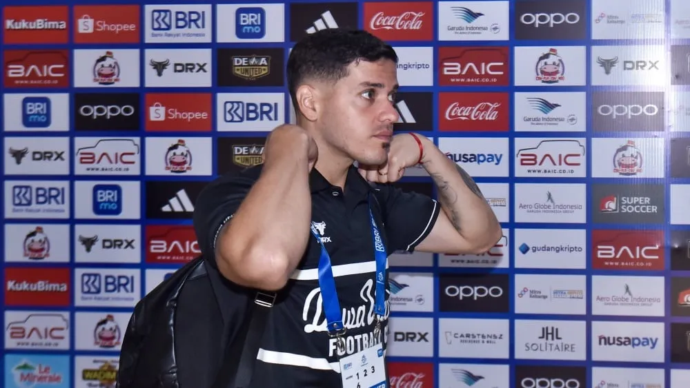 Messidoro Siap Pimpin Dewa United Raih Kemenangan Melawan Persijap - sumber: (ileagueid)