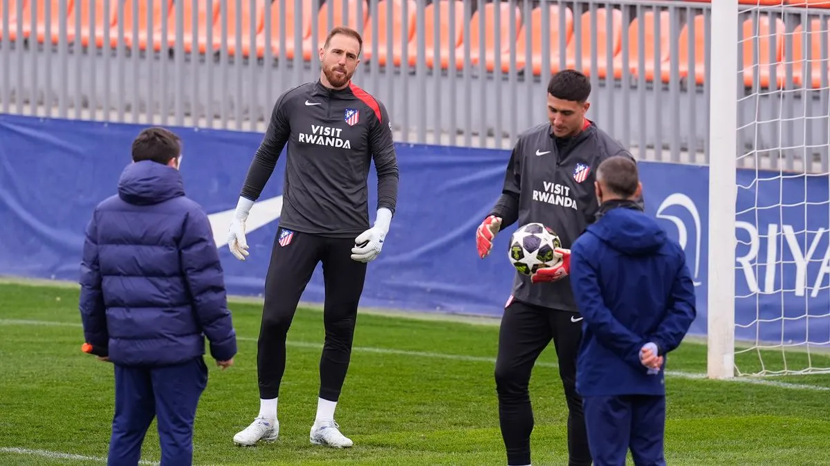Simeone Fokus Latihan Antisipasi Bola Mati Hadapi Arsenal