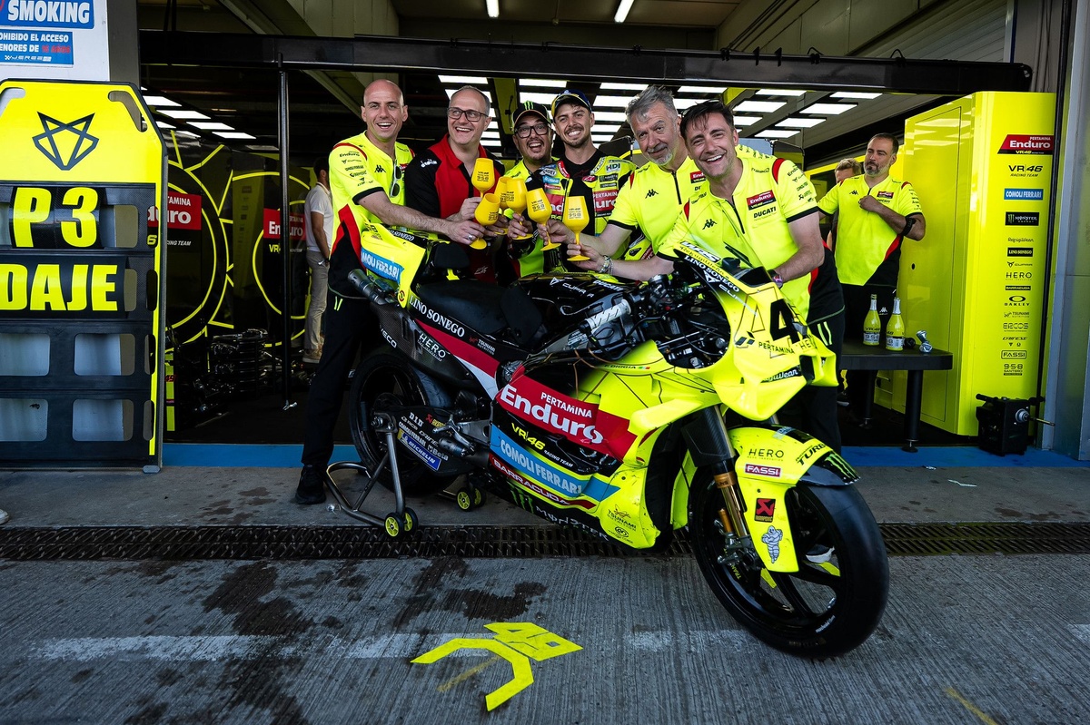 VR46 Diakui Sebagai Tim Ducati Teratas oleh Uccio Salucci