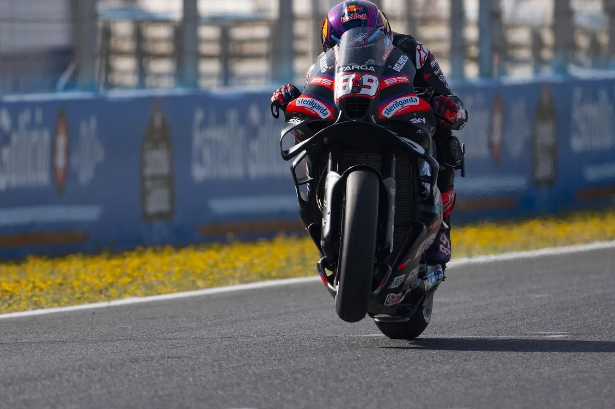 Aprilia Uji Motor MotoGP 2027 di Jerez untuk Pertama Kali - sumber: (motorsport)