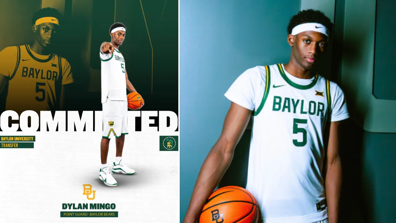 Guard Bintang Dylan Mingo Pilih Gabung Baylor Bears untuk Musim 2026