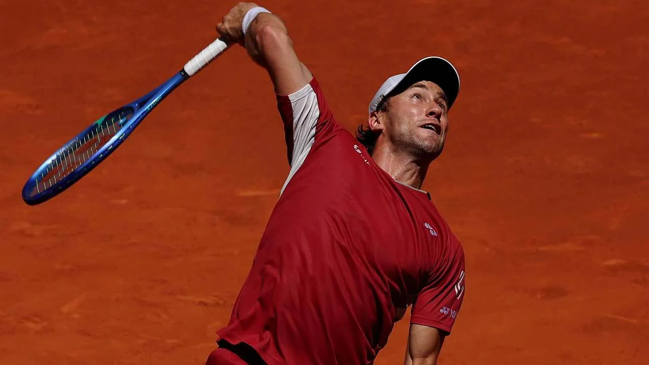 Sabet Kemenangan Dramatis, Casper Ruud Kembali Ke Perempatfinal Di Madrid