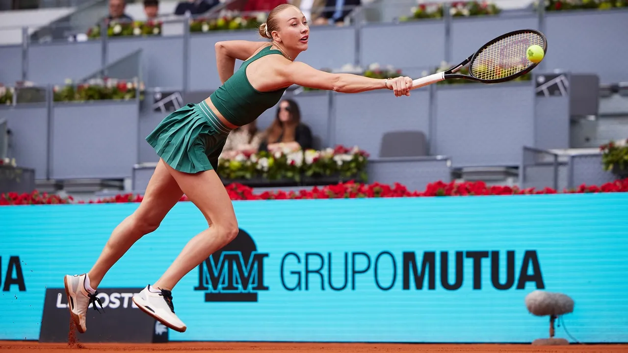 Anastasia Potapova Torehkan Tonggak Bersejarah Di Madrid Sebagai Lucky Loser