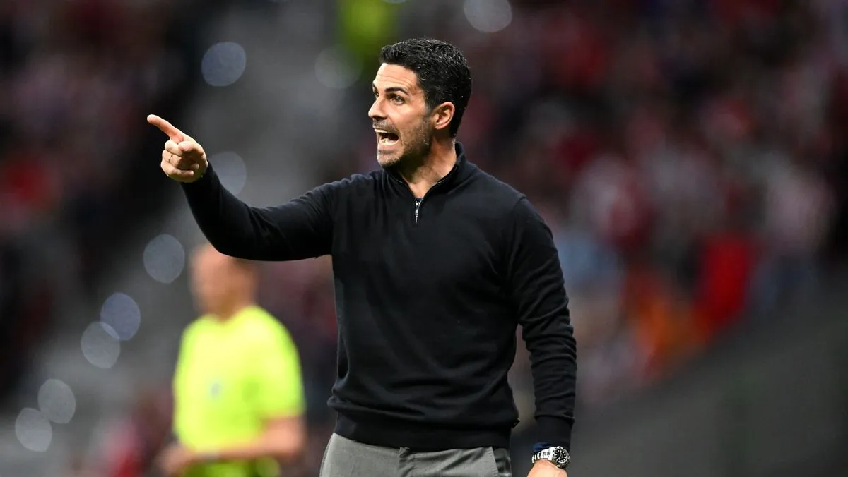 Arteta Kritik Wasit Usai Arsenal Seri Lawan Atletico Madrid - sumber: (footballlondon)