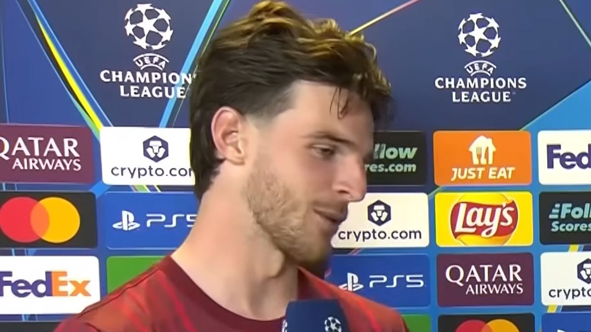 Declan Rice Kritik Aturan VAR UEFA di Laga Arsenal vs Atletico