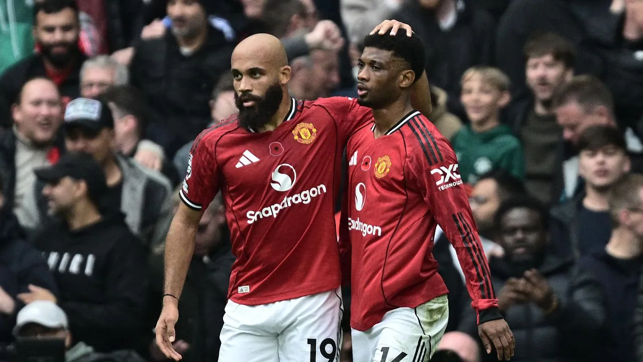 Amad Diallo dan Bryan Mbeumo.