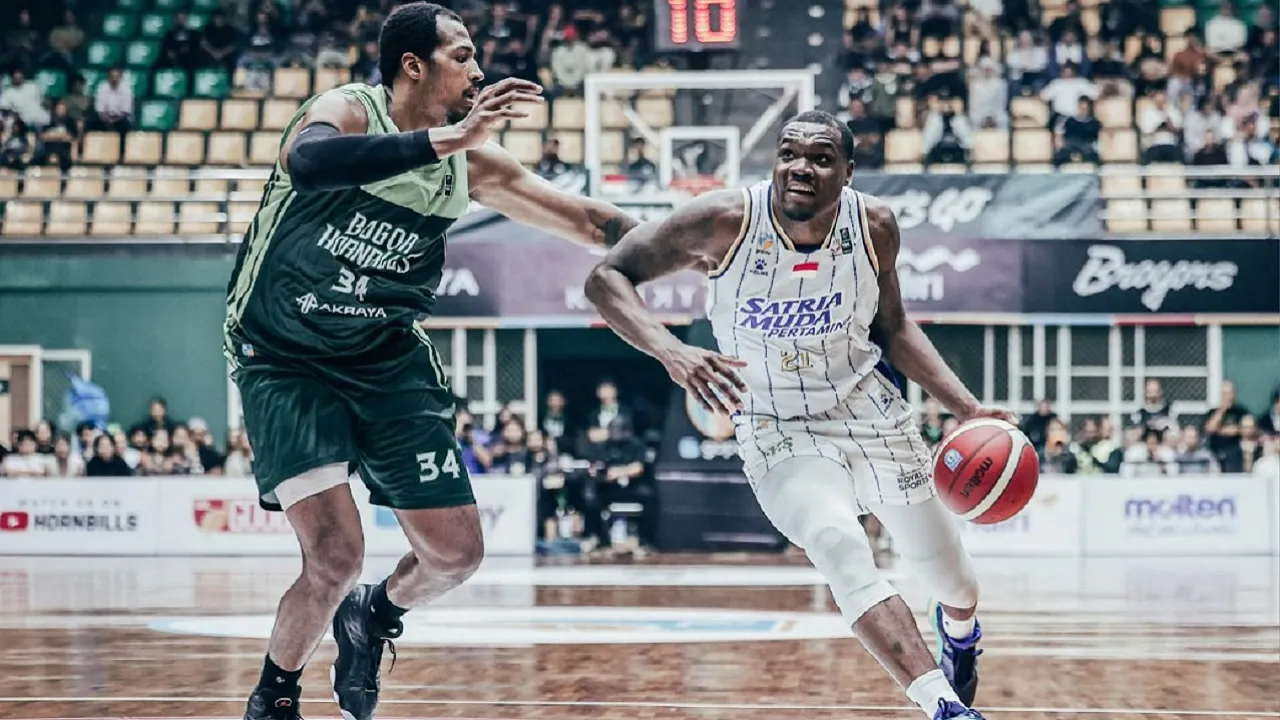 Satria Muda Pertamina terlalu tangguh bagi Bogor Hornbills.