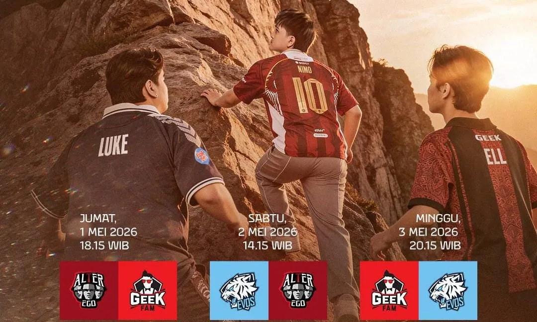 Week 6 MPL ID S17 Memanas Alter Ego EVOS dan Geek Fam Sikut - sumber: (ggwp)