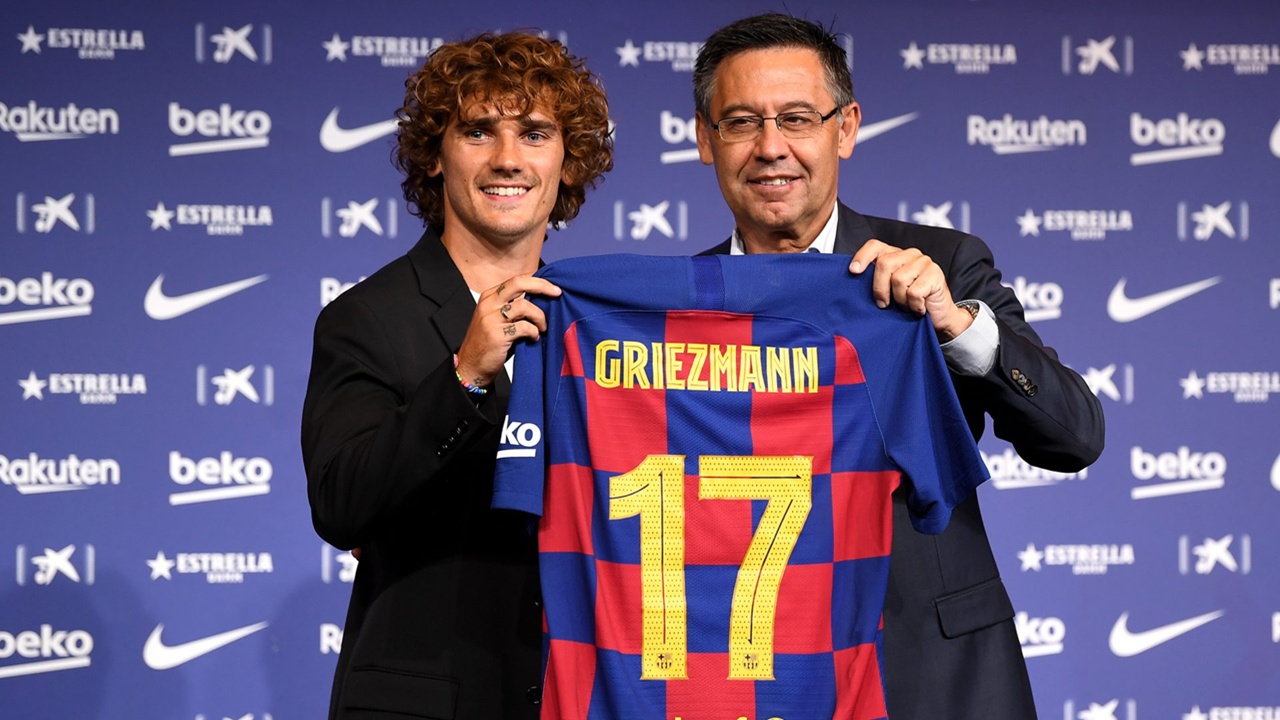 Barcelona Akan Audit Transfer Antoine Griezmann Era Bartomeu