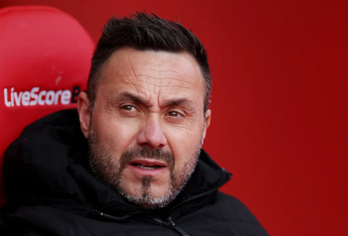 De Zerbi Tanggapi Kritik Tottenham: ‘Hanya Pecundang yang Mengeluh’ - sumber: (footballitalia)