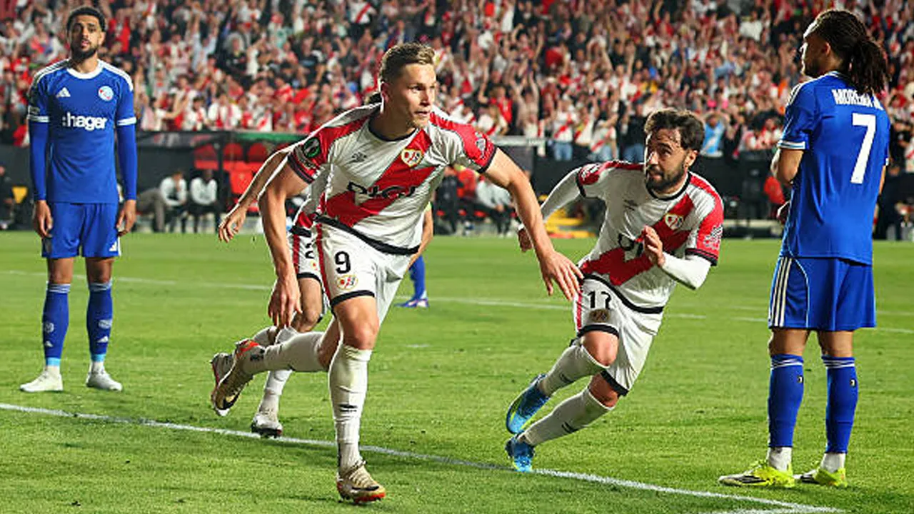 Hasil Pertandingan Semifinal Conference League: Rayo 1-0 Strasbourg