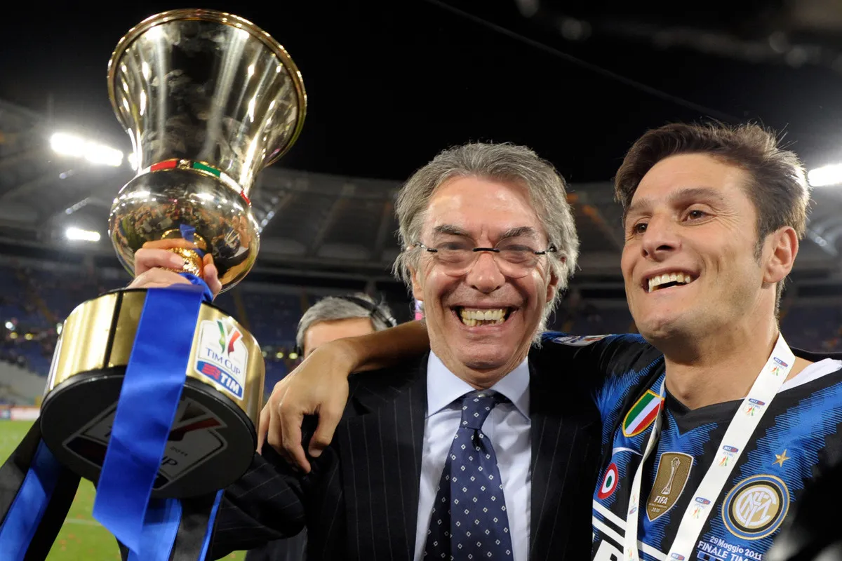 Moratti Kritik Wasit, Bandingkan Inter dengan Era Calciopoli - sumber: (footballitalia)