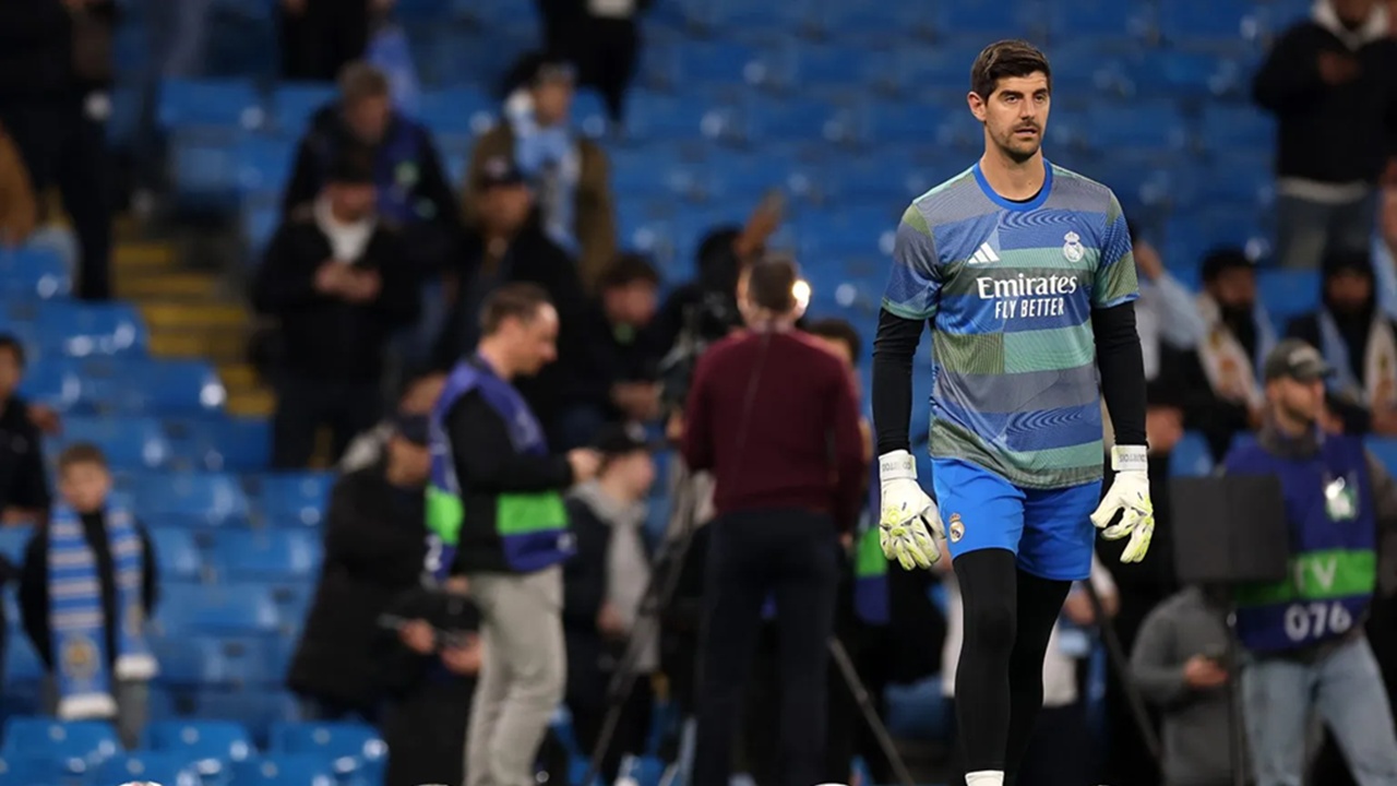 Thibaut Courtois Kembali Berlatih Jelang El Clasico