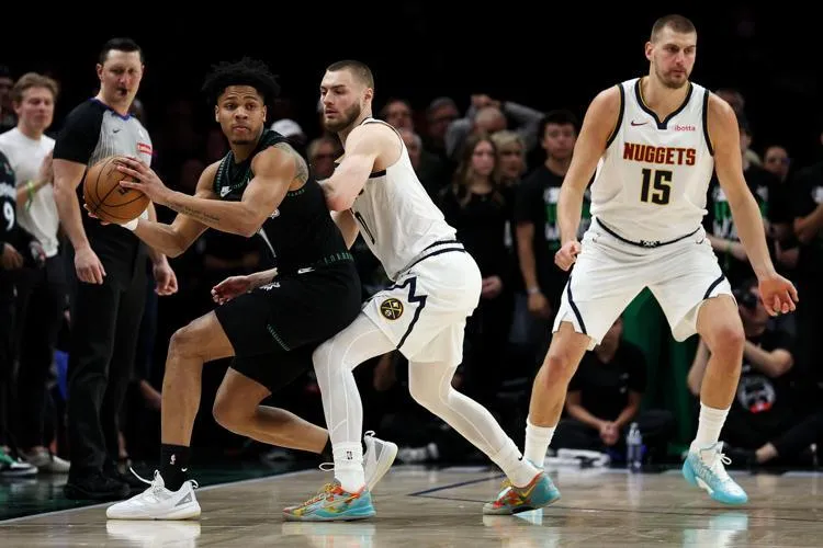 Timberwolves Gagalkan Langkah Nuggets di Playoff NBA 2026 - sumber: (mainbasket)