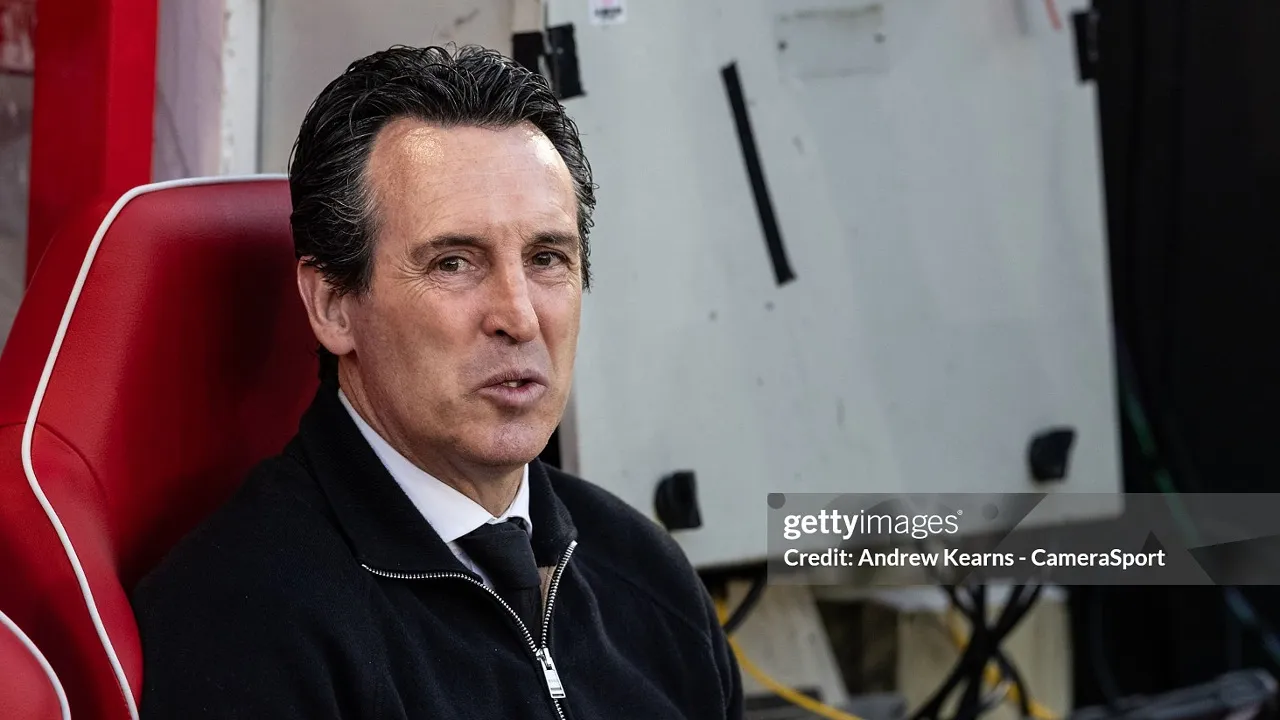 Unai Emery protes VAR setelah Aston Villa tumbang dari Nottingham Forest