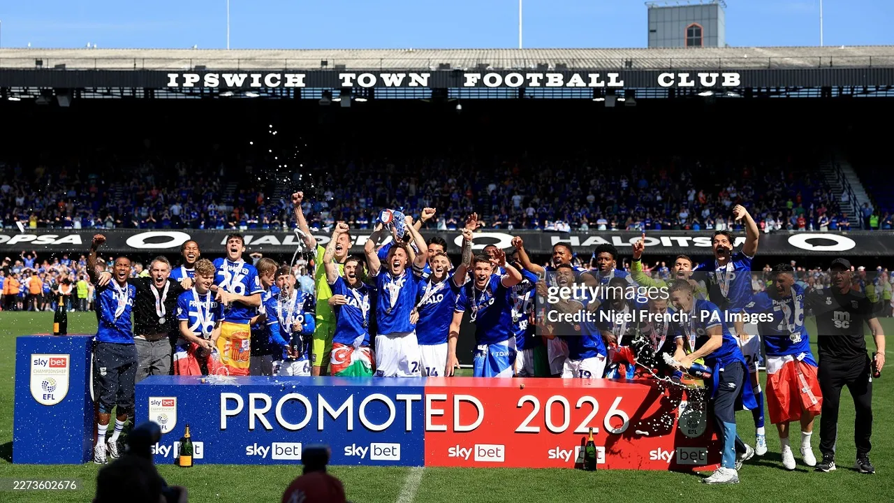 Ipswich Town pastikan tiket langsung ke Premier League lewat kemenangan meyakinkan