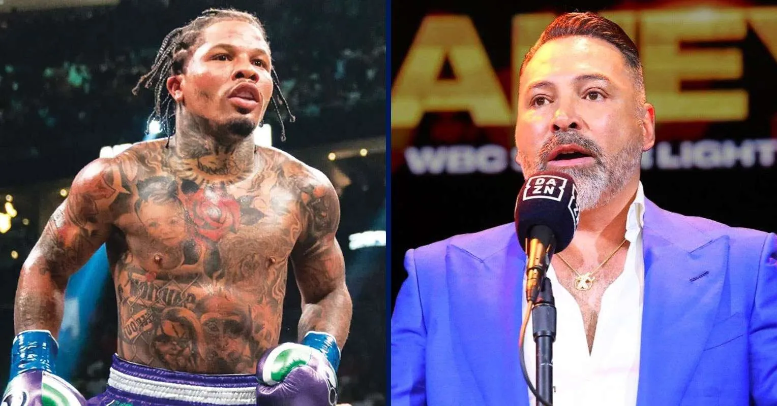 Oscar De La Hoya Sebut Calon Lawan Gervonta Davis - sumber: (secondsout)