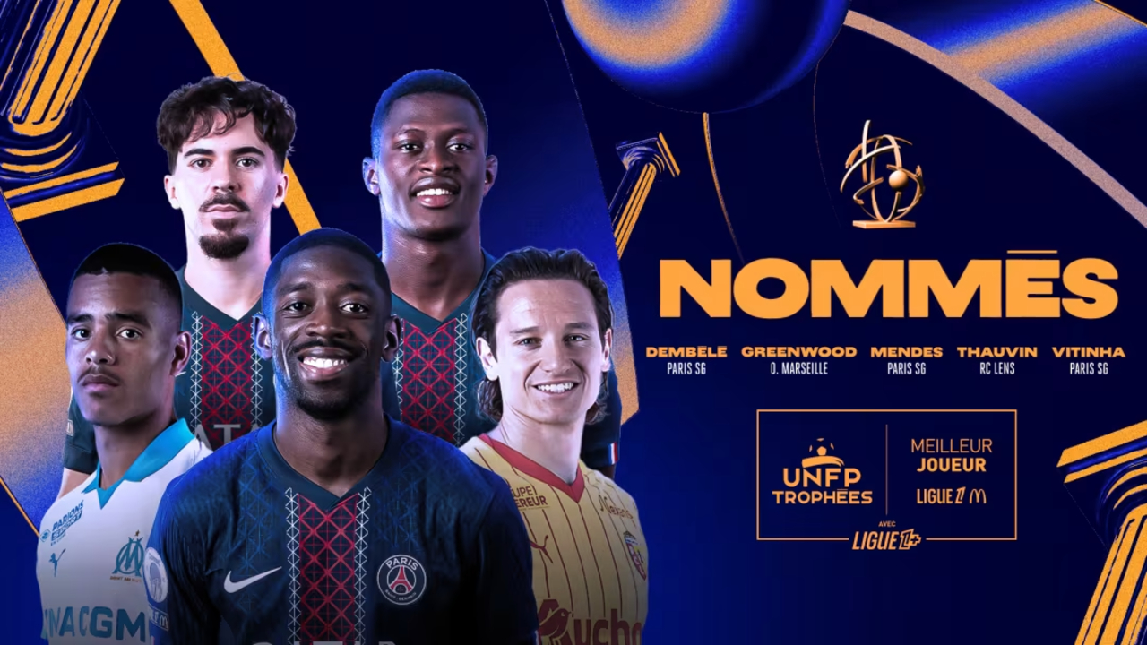 Paris Saint-Germain Dominasi Daftar Nominasi di UNFP Awards 2026