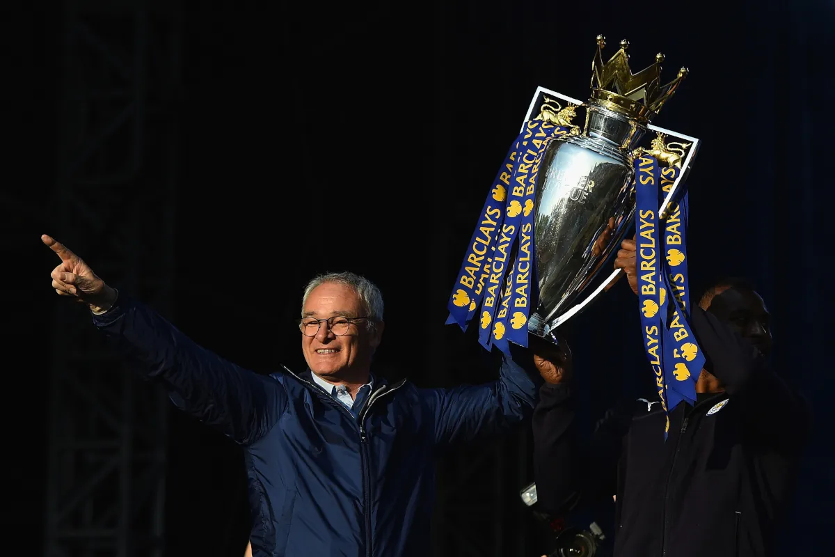 Ranieri Kenang Kejayaan Bersejarah Leicester City Satu Dekade Lalu - sumber: (footballitalia)