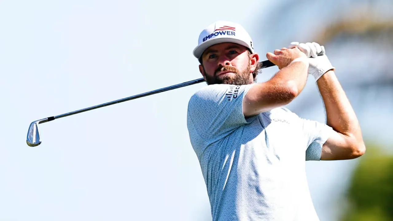 Cameron Young mencatatkan skor 2-under 70 di Trump National Doral untuk total 15-under sepanjang turnamen. (Foto: Golf Digest)