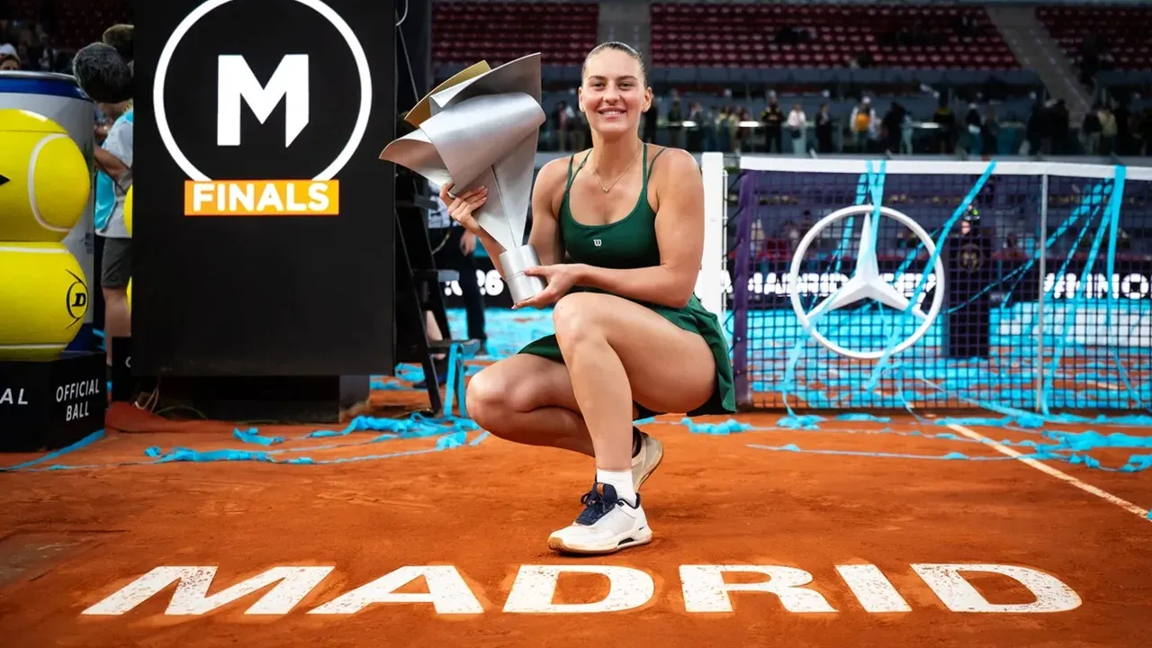 Marta Kostyuk Amankan Gelar Turnamen Level 1000 Pertama Di Madrid
