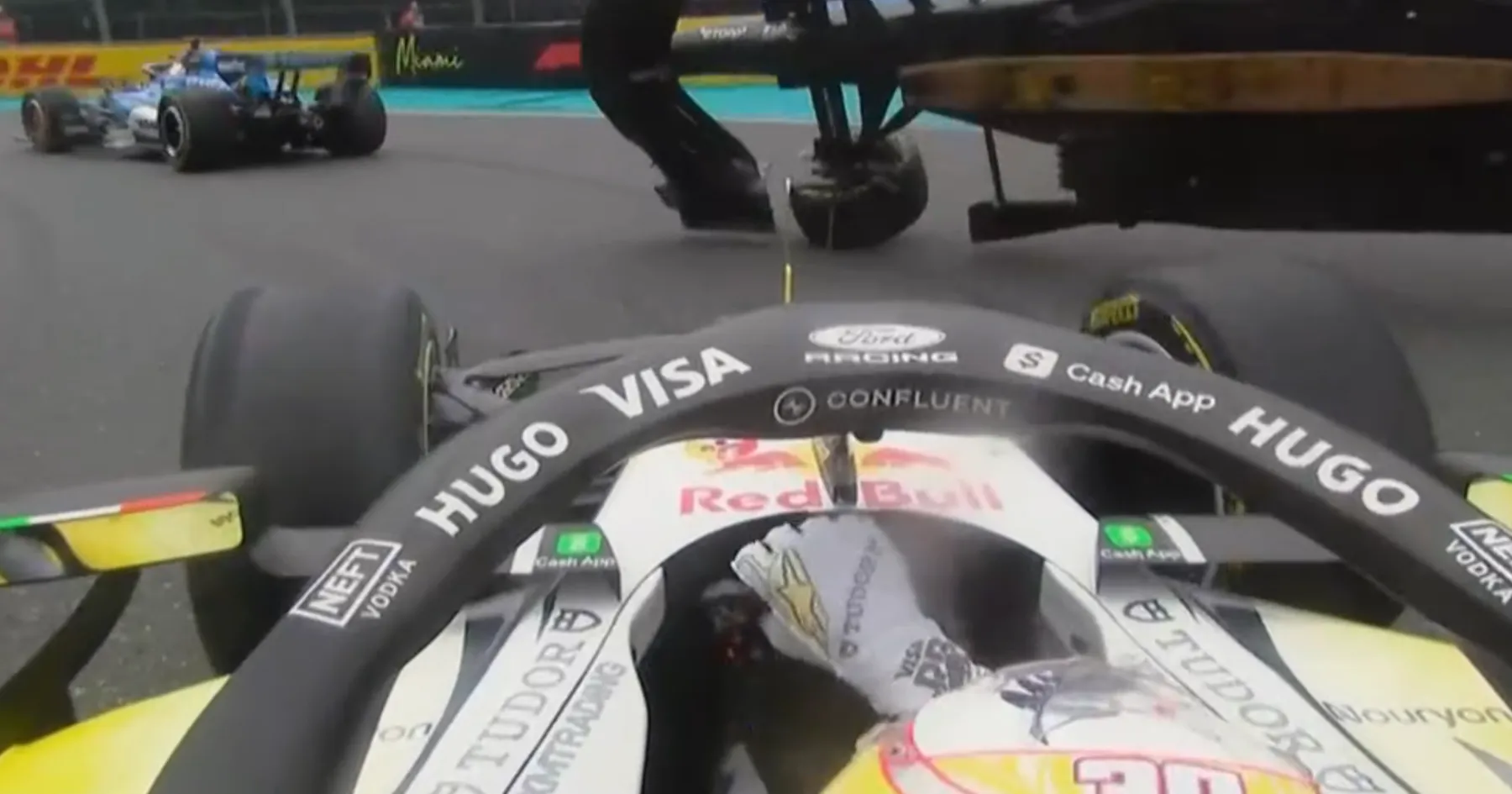 Dua Kecelakaan Besar Warnai Lap Enam GP Miami - sumber: (racingnews365)