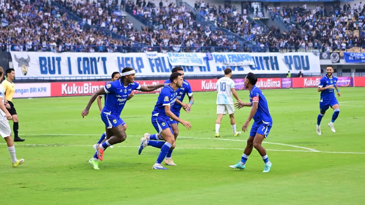Gol Semata Wayang Matricardi Antarkan Persib Atasi PSIM 1-0