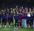 Kemenangan Scudetto, Ribuan Tifosi Inter Berpesta di Piazza Duomo