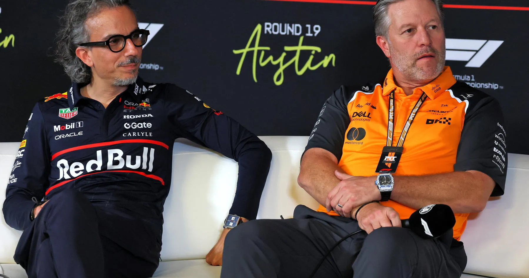 Laurent Mekies dan Zak Brown Bahas Ketegangan Lambiase - sumber: (racingnews365)