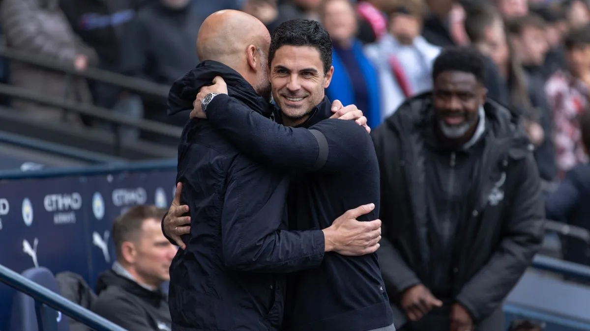 Arsenal Butuh 9 Poin untuk Juara Usai Man City Tersandung - sumber: (footballlondon)