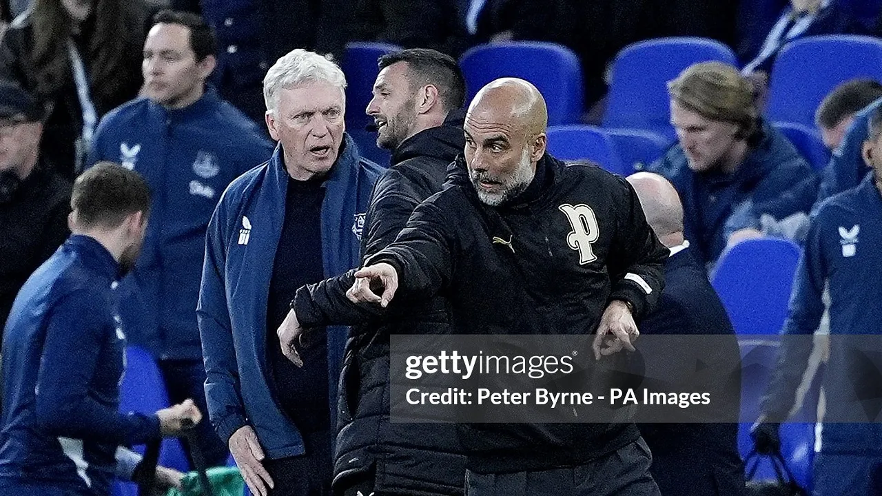 David Moyes kritik keputusan wasit usai Everton ditahan Manchester City