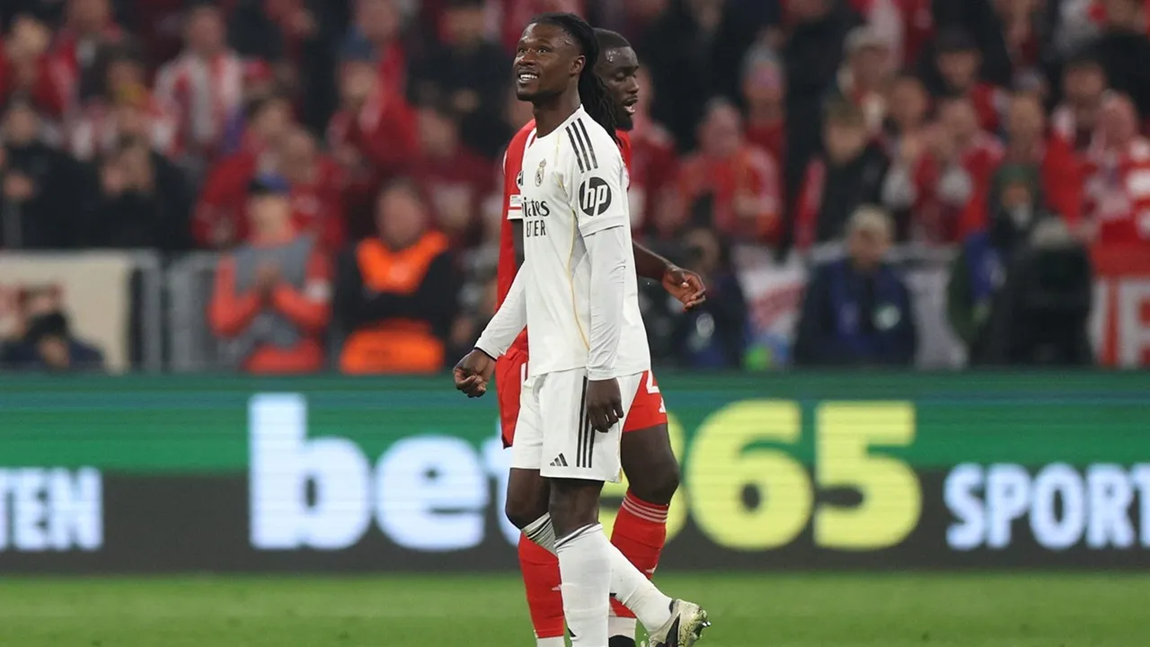 Eduardo Camavinga Kena Mental Usai Insiden Kartu Merah Lawan Bayern Munich