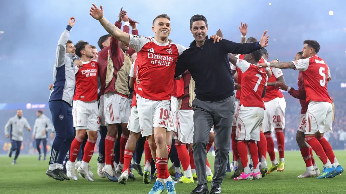 Arsenal Raih Bonus Besar Usai Lolos ke Final Liga Champions - sumber: (footballlondon)