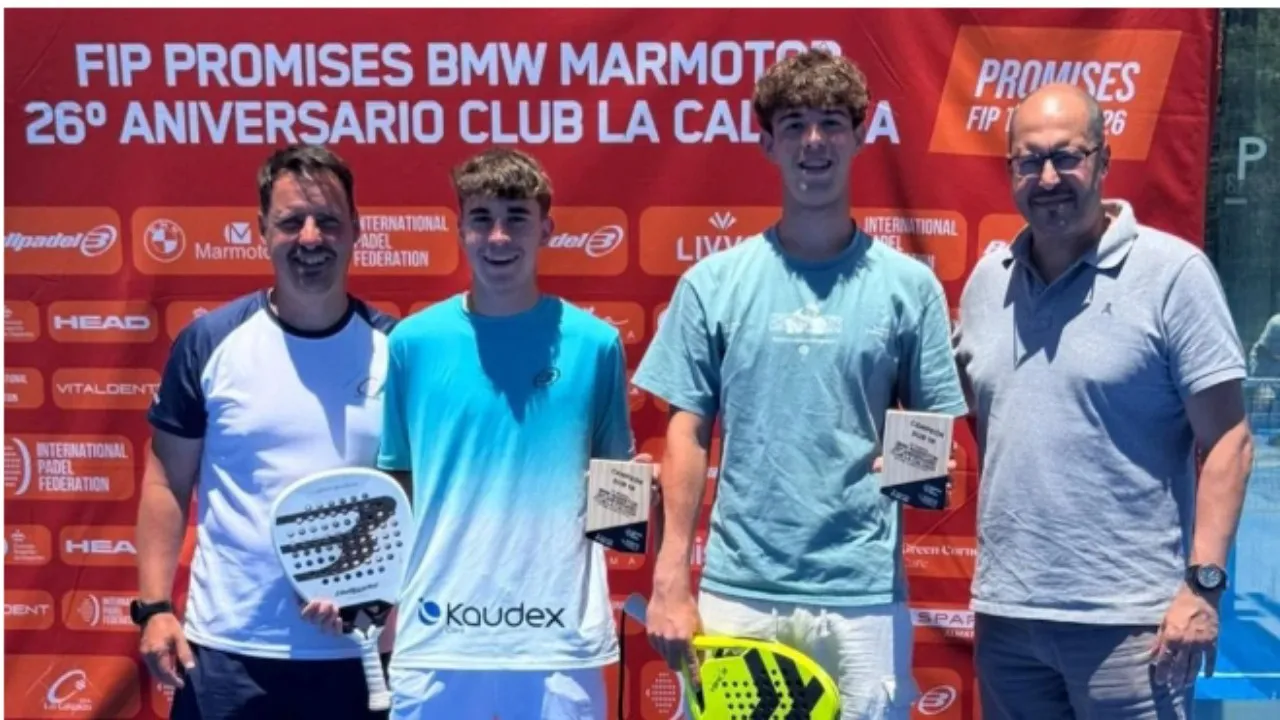 Daniel Sardina dan Jose Manuel Dominasi FIP Promises Padel di Spanyol