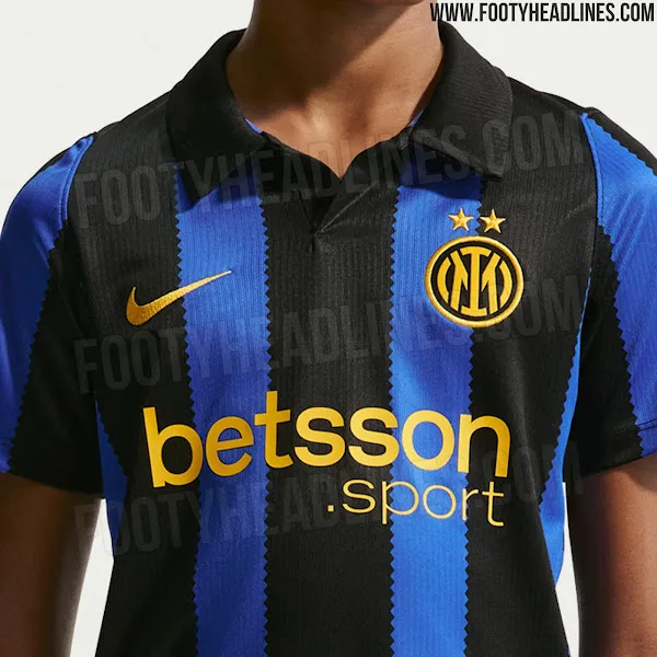 Kebocoran Desain: Inter Milan Hadirkan Seragam Kandang 2026/27 Beraksen Emas - sumber: (footballitalia)