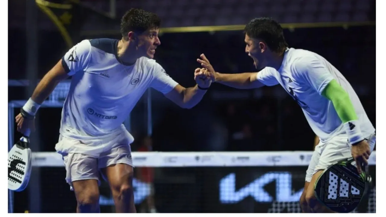 Maxi Arce dan Juan Tello Revans di Premier Padel P2 Paraguay 2026