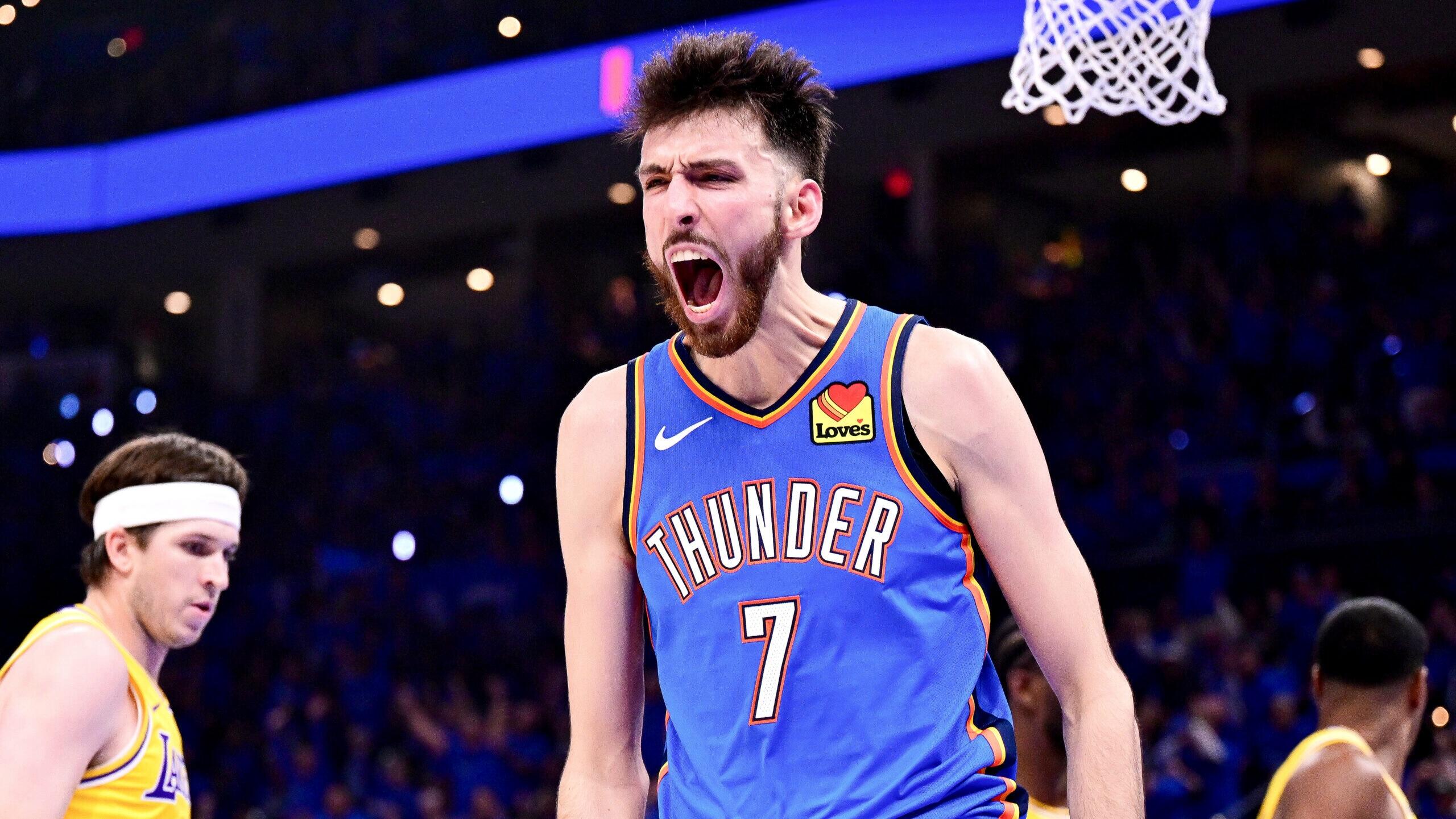 Thunder Unggul Telak di Gim 1 Lawan Lakers
