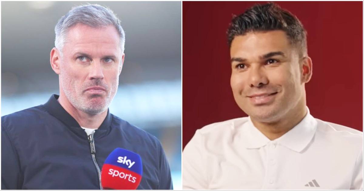Casemiro Tanggapi Sindiran Jamie Carragher Soal Gaya Bermainnya