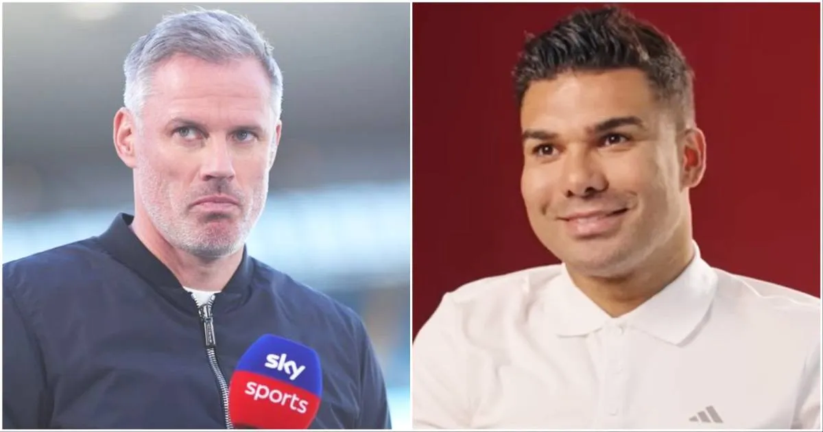 Casemiro Tanggapi Sindiran Jamie Carragher Soal Gaya Bermainnya