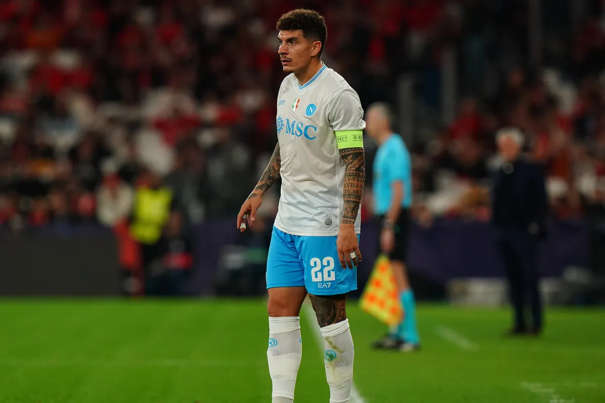 Di Lorenzo Bersiap Kembali Memperkuat Napoli Usai Absen 100 Hari - sumber: (footballitalia)