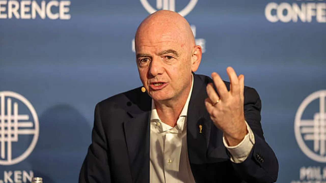 Gianni Infantino Bela Harga Tiket Mahal Piala Dunia di Amerika Serikat