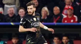Khvicha Kvaratskhelia Bahagia PSG ke Final Liga Champions