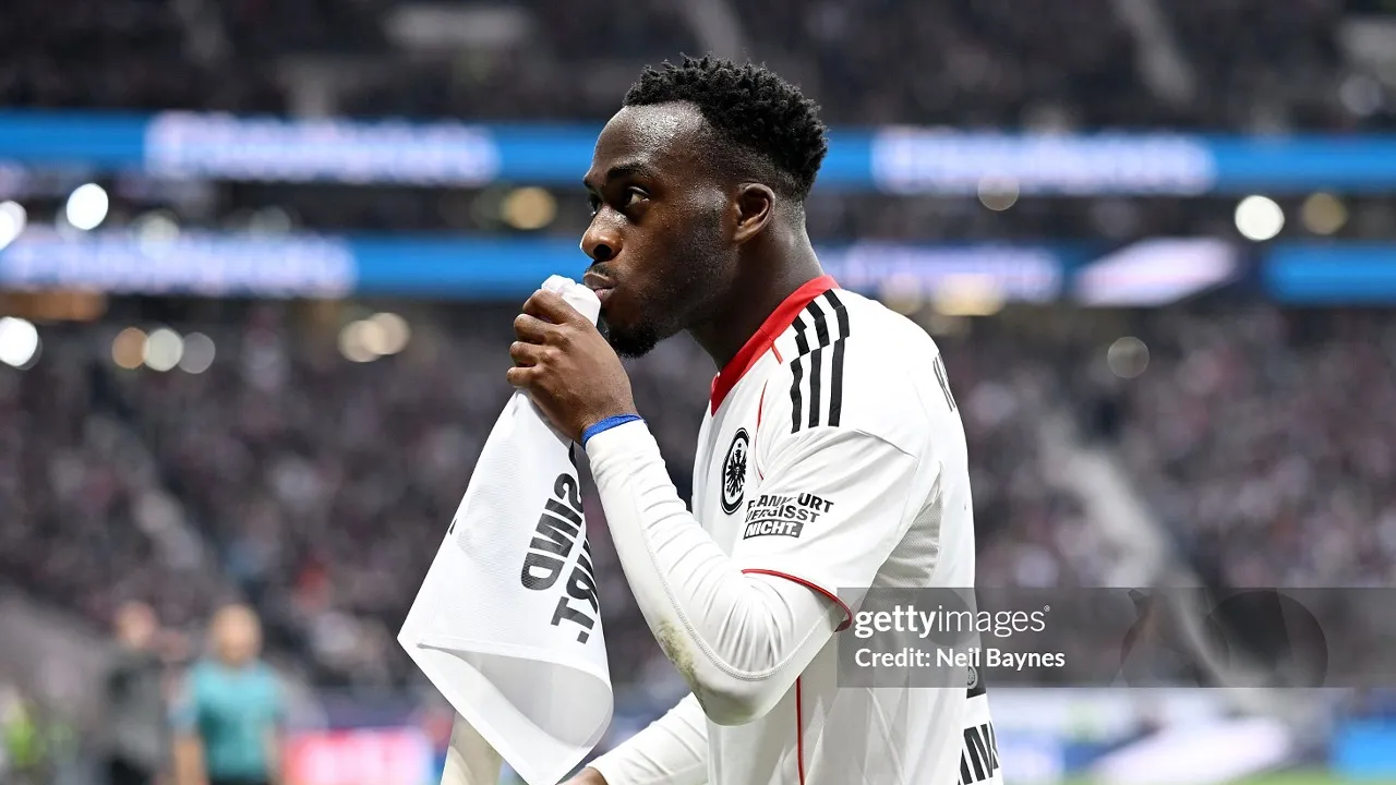 Arnaud Kalimuendo berpeluang pindah permanen ke Frankfurt