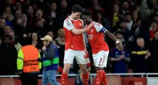 Rice dan Saka Absen di Kamp Latihan demi Final Liga Champions